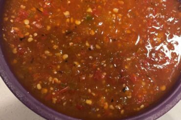 chile de arbol salsa i made tonight