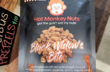I came across these at lunch today. I cannot even imagine a combination of spice like that, AND it's in peanuts?? RIP to your colon.