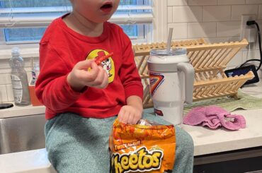 Starting her off right.