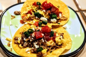 This morning's breakfast tacos
