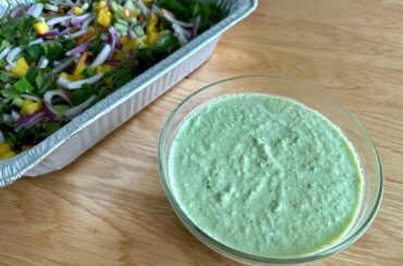 This is the salsa I make when all the food is ready and I realize there’s no salsa. It only takes 2 minutes to make because everything is raw.