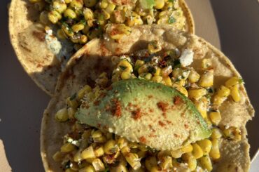 Esquites tostadas