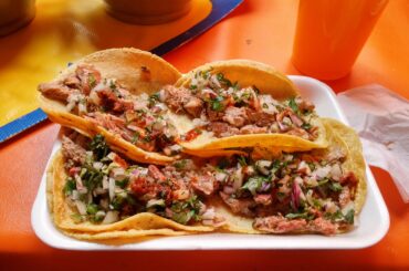 Tacos callejeros de suadero