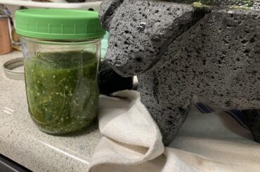 First time making Salsa Verde with MIL’s traditional recipe