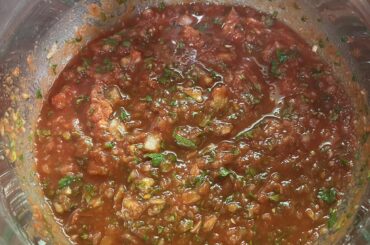 First time making salsa