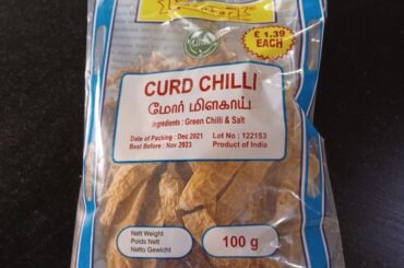 You have to try these. Chillis brined in buttermilk and then dried. Deep fry for a few seconds and enjoy a crispy salty heat explosion of flavour.