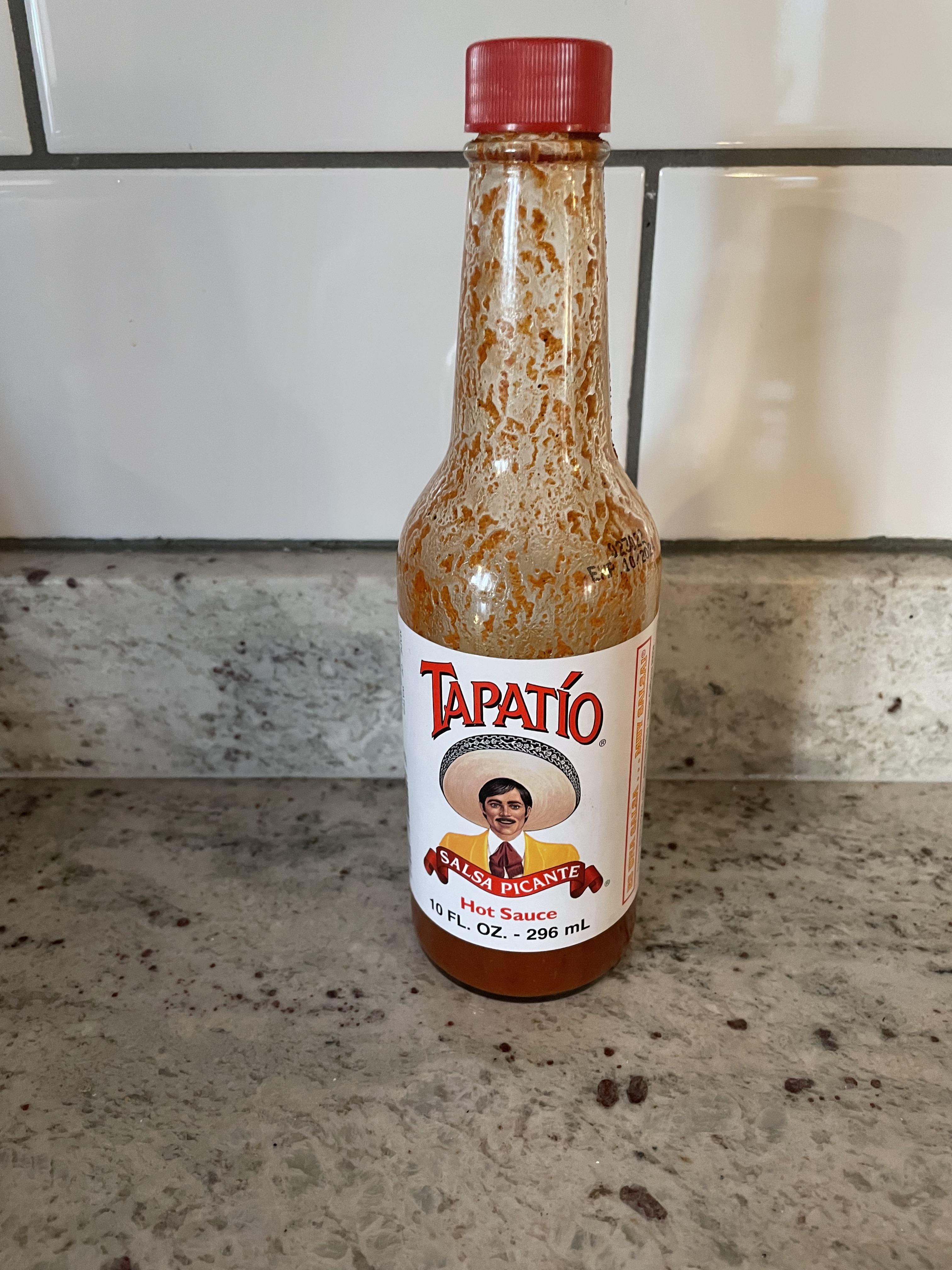 Tapatio is the goat Mexican food hot sauce change my mind