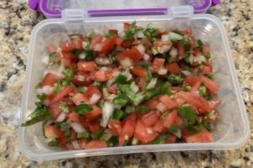 Pretty Pico for This Time of Year. Standard Recipe.