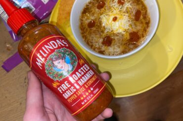 first time finding melinda's also first time making taco soup