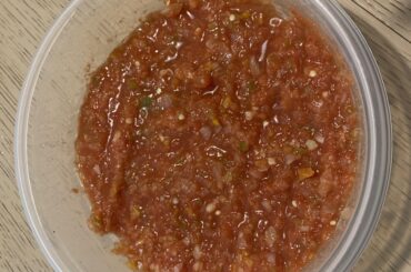 How do you thicken salsa? I love the taste just wish it wasnt as “watery”