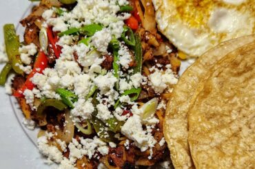 Chorizo Skillet with Tortillas