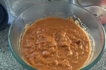 I apologize in advance for the pain I’m inflicting on your salsa loving hearts but you guys make it look easy. Here is my baby food: