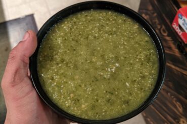 Pretty proud of this salsa Verde I made.