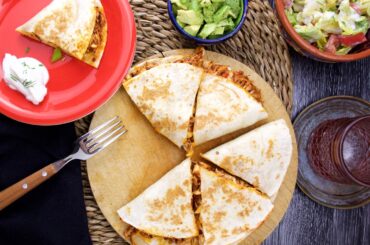 Chipotle Chicken Quesadillas