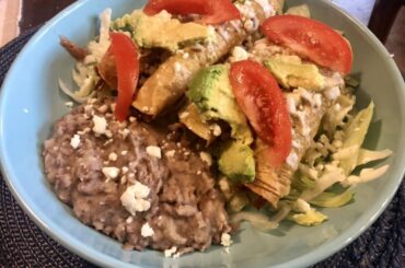 Chicken flautas
