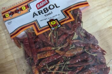 chili de arbol great on burgers and chinese food