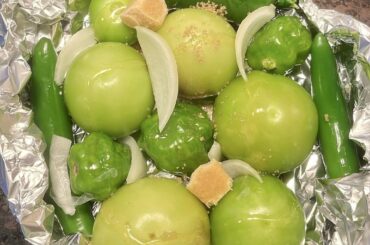 Final home-grown verde before the frost takes my outdoor garden. Last, but not least!