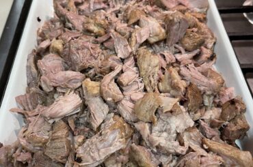 Carnitas for my sister’s birthday.
