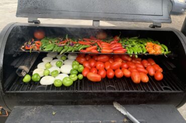 Smoked garden salsa baby