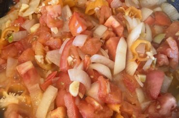 Simple habanero salsa (recipe in comments)