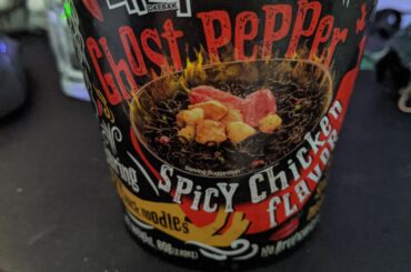 This ramen is so good. I love how it burns