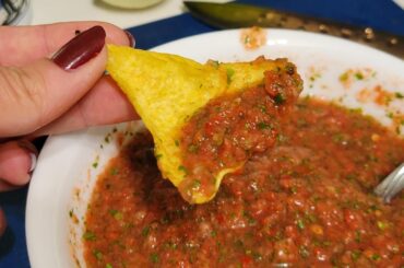 My first garden salsa