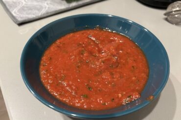 Was struggling trying to get the right flavor, finally tried using canned tomatoes and it came out great.