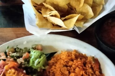 Chimichanga platter