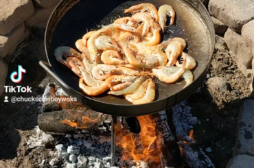 Camarones A La Diabla En La Discada