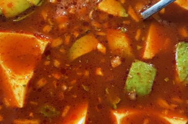 Do you add avocado to your Menudo?