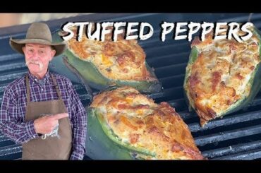 Mexican Stuffed Poblano Peppers