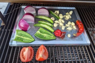 My first smoked salsa!