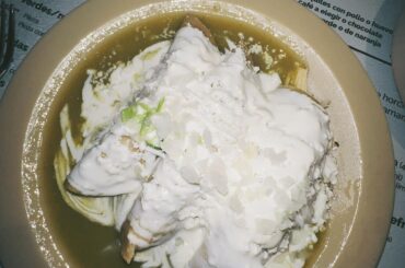 insane enchiladas verdes