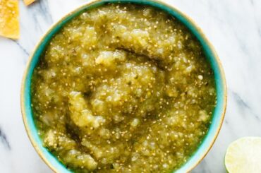 Salsa Verde is too sour (tart)