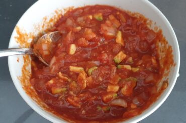 Emergency homemade nachos salsa!