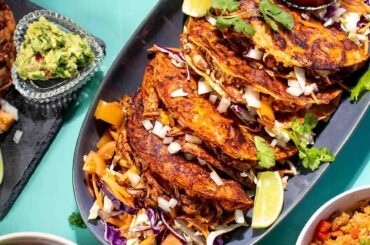 Mushroom Birria Tacos