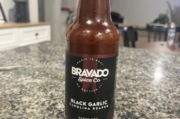 Just picked up a bottle of Bravado black garlic reaper. What all do you guys like to put it on?