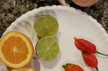 Roasted Ghost Pepper salsa