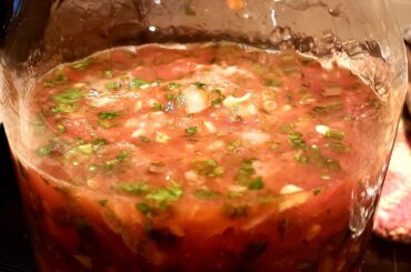 Smoked salsa from our RecTec.