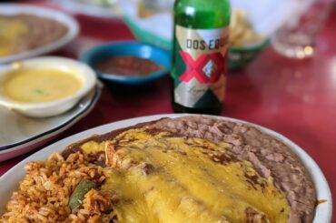 Enchiladas y Mas .. sometimes you just need some classic Tex Mex on a Saturday afternoon.
