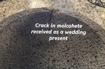 Are molcajete blemishes normal, or should I return for another one?