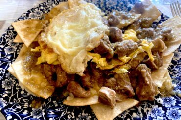 Morning verde chilaquiles