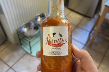 Since we’re talking Caribbean hot sauces, this is from Antigua. I’m going to be so damn sad when this runs out. I’m open to alternatives! This one has strong heat.