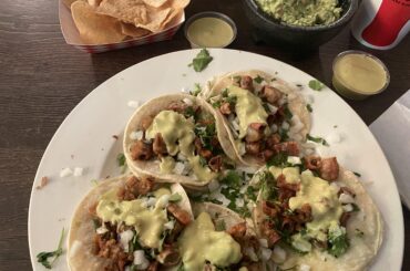 Tripas tacos.