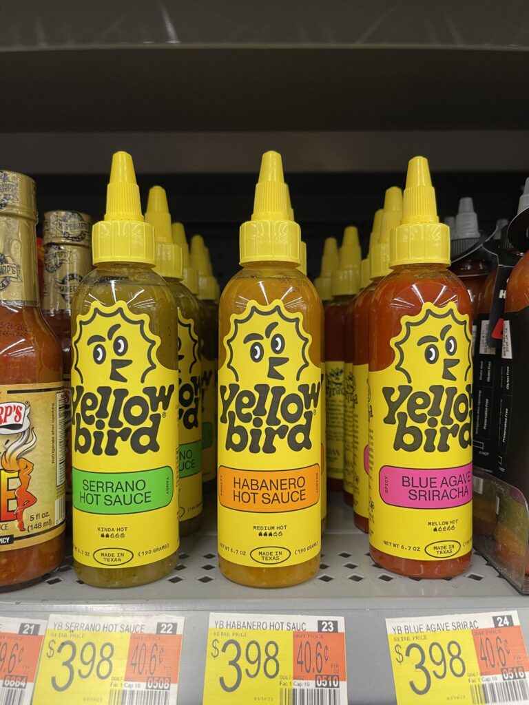 Check out the new YELLOWBIRD bottles