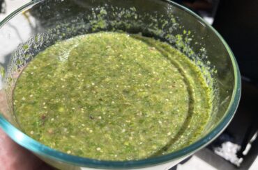 Smoked Salsa Verde!