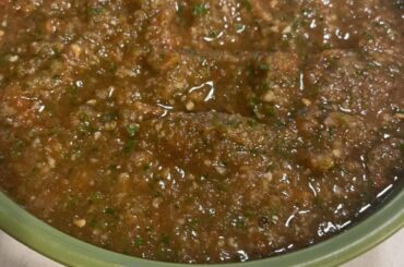 one of the best salsas i’ve made in a while