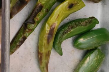 Tried something a little different on this week's batch. I found some hatch chilies at the store!