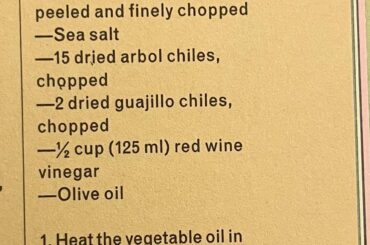Emulsified Garlic Salsa from Tacopedia
