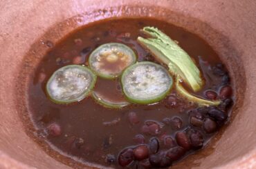 Pre Hispanic tomato and bean stew